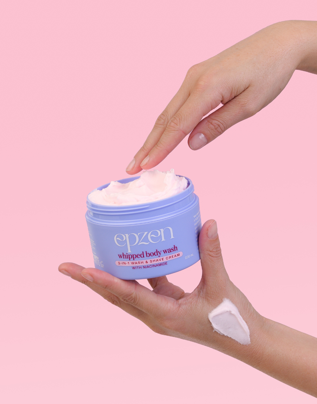 whipped body wash