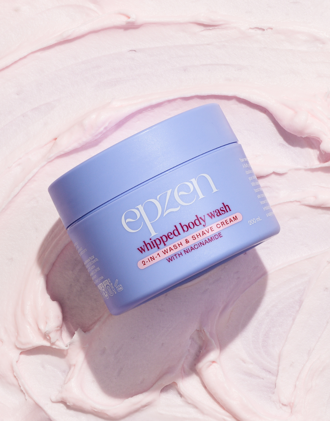 whipped body wash