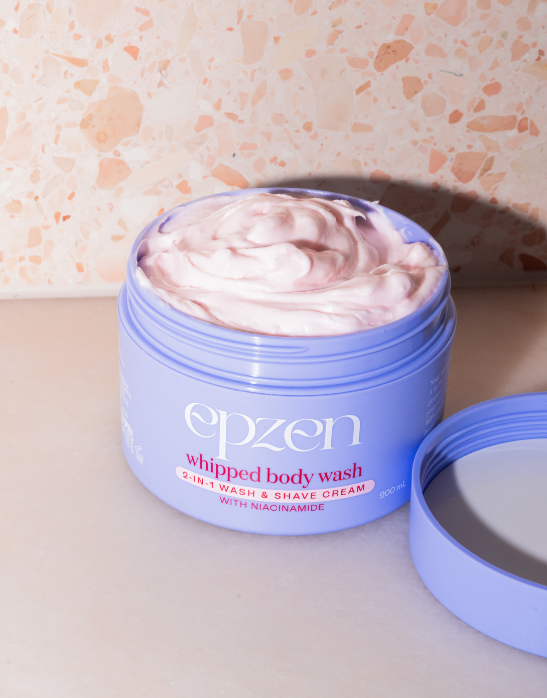 whipped body wash