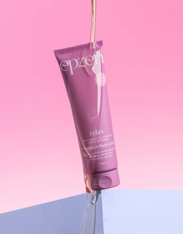 epzen | relax lotion | Magnesium Body Lotion 100ml - Epzen Australia