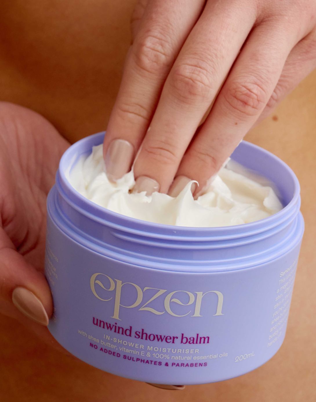 unwind shower balm