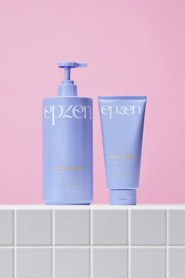 epzen | get up and glow | body wash bundle - Epzen Australia
